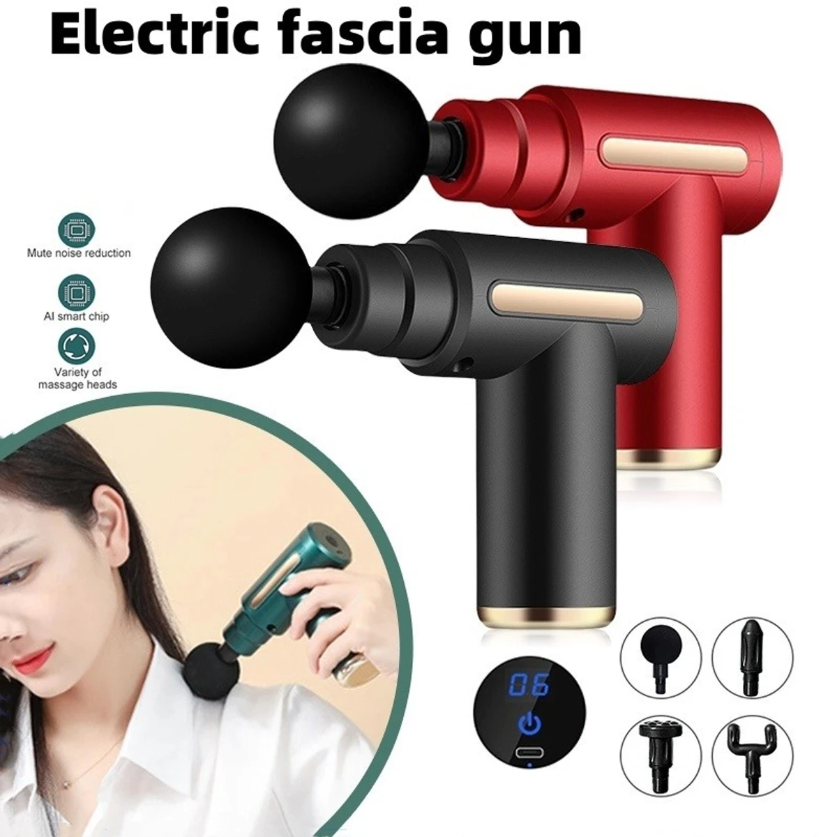 5 in 1 Gun Massager